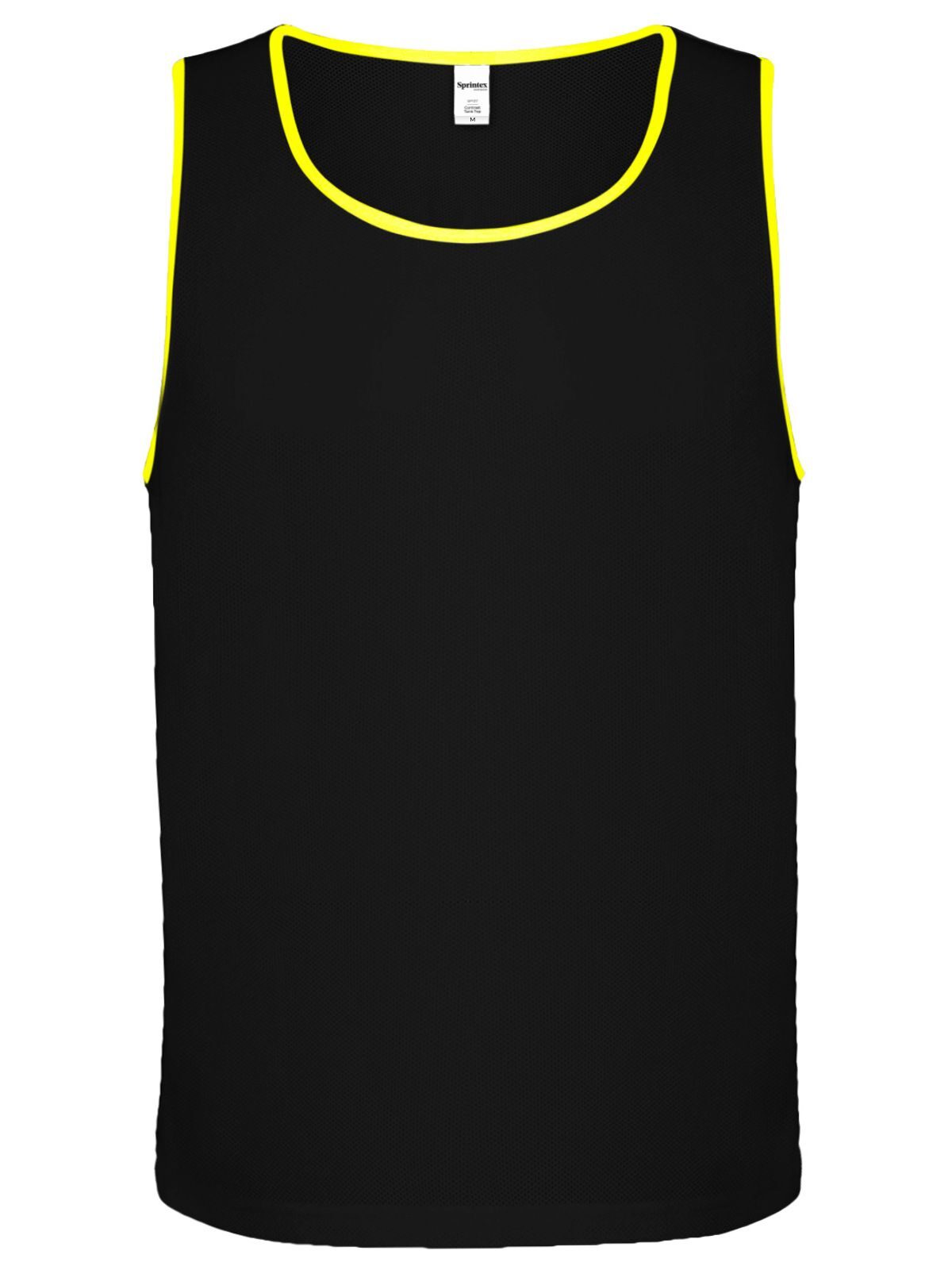 black/fluorescent yellow